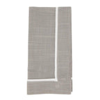 Classic Pleated Border Cloth Napkins