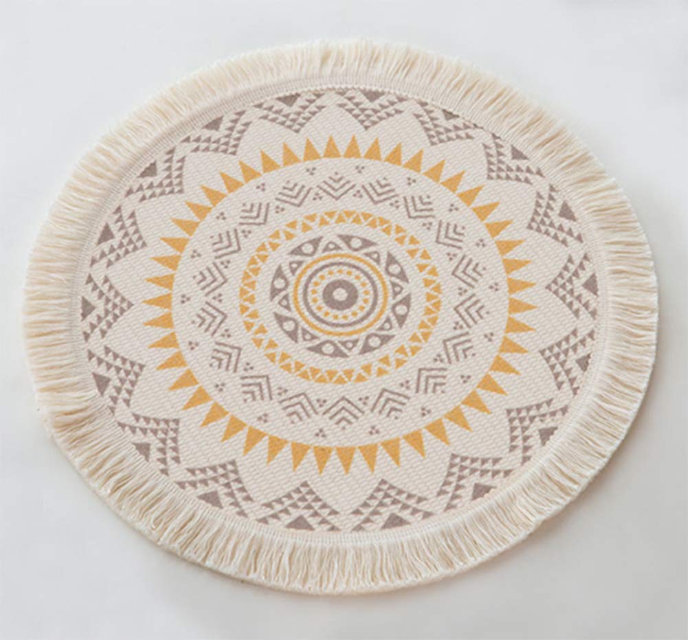 Mandala Fringe Placemats
