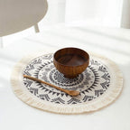 Mandala Fringe Placemats