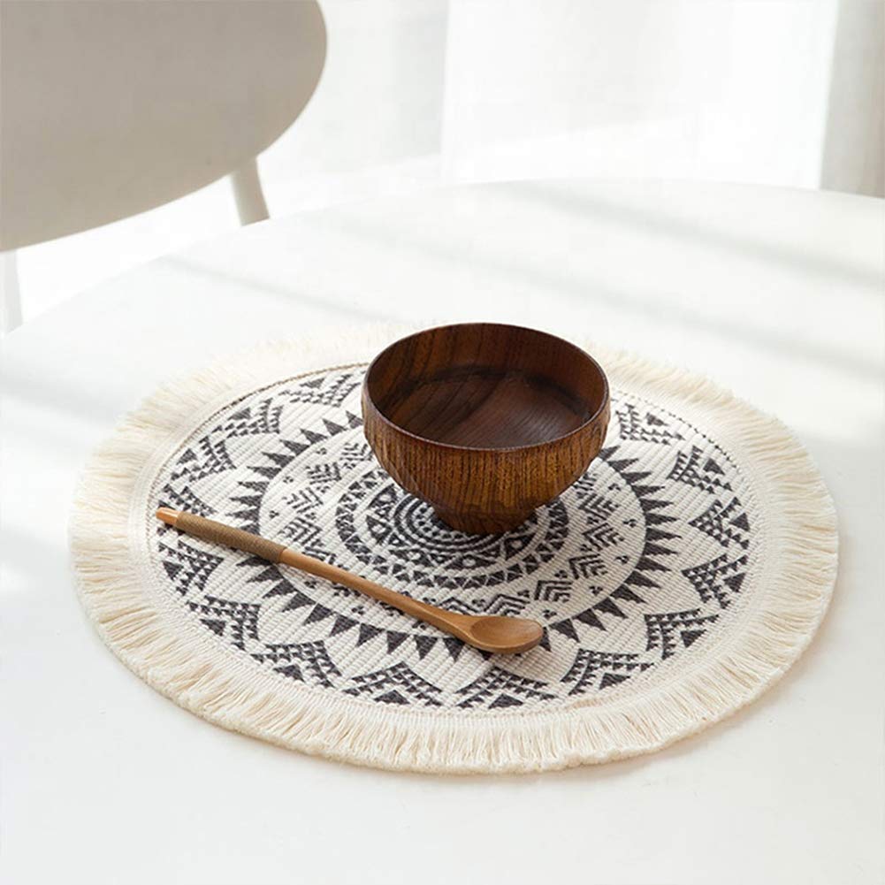 Mandala Fringe Placemats