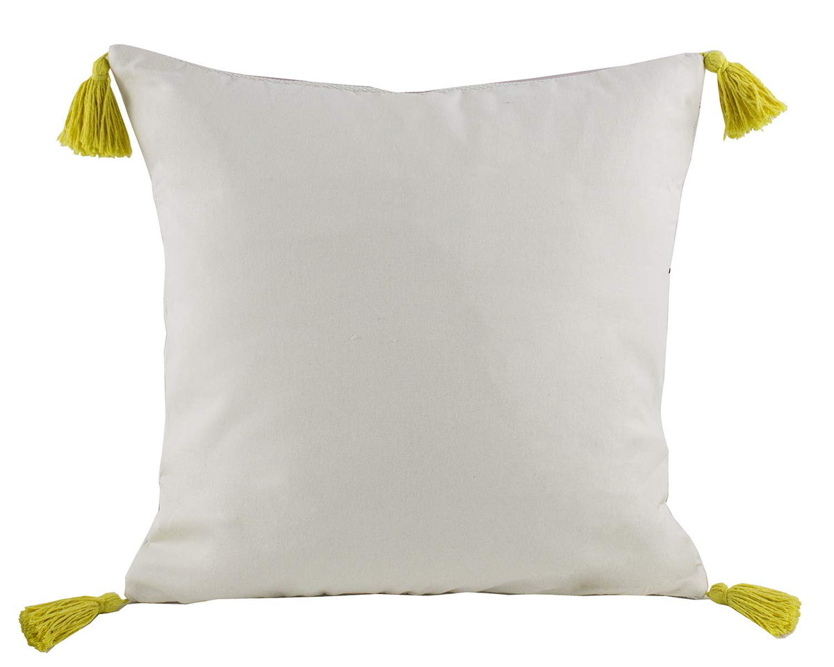 Textured Boho Accent Pillow