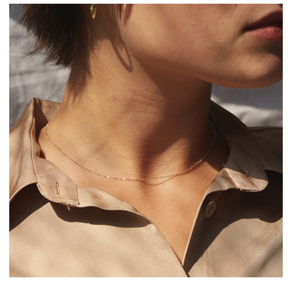 Delicate Minimalist Chain Necklace