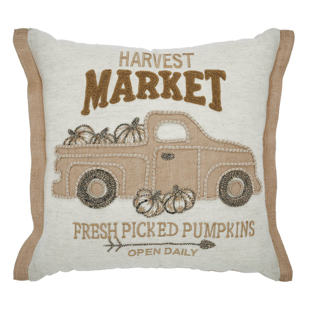 Fall Truck Decorative Throw Pillow