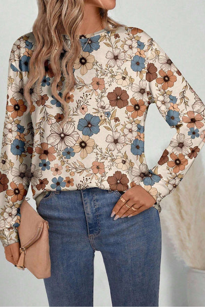 Floral Long Sleeve T-Shirt