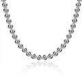 Silver Beaded Necklace