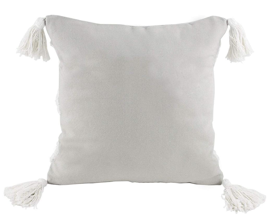 Textured Boho Accent Pillow