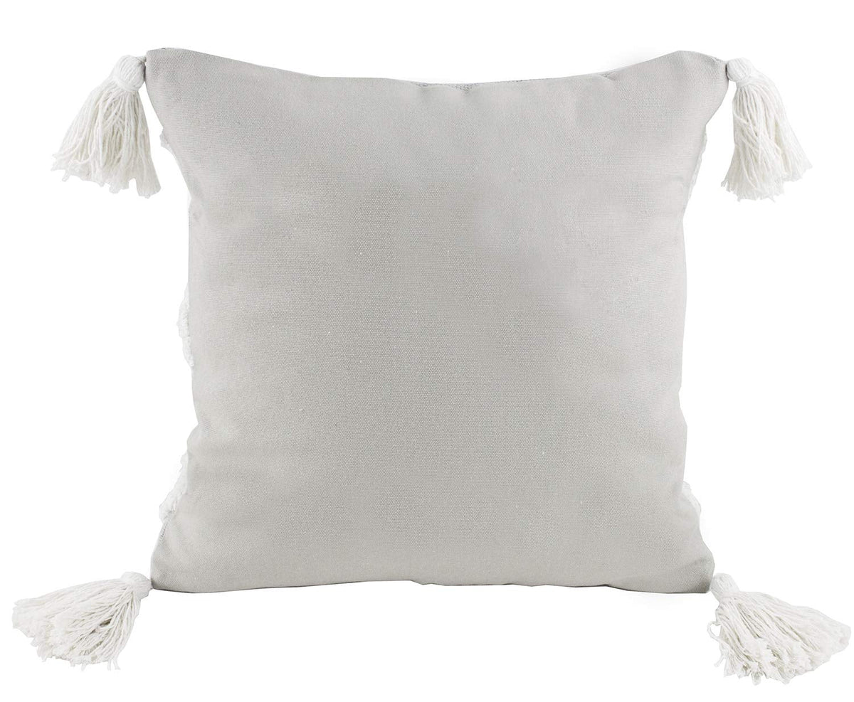 Textured Boho Accent Pillow