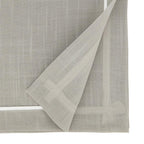 Classic Pleated Border Table Runner