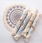 Mandala Fringe Placemats