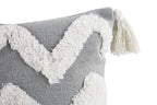Textured Boho Accent Pillow