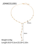 Long Drop Pendant Necklace Collection