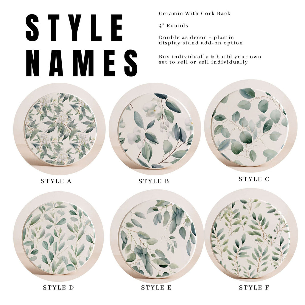 Eucalyptus Coasters
