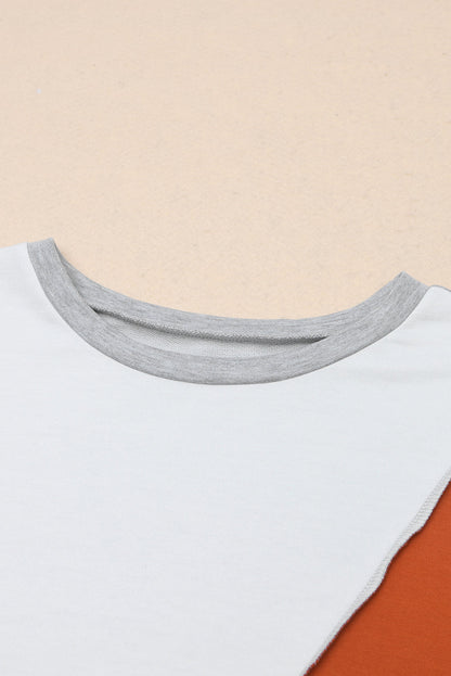 Colorblock Long Sleeve Top