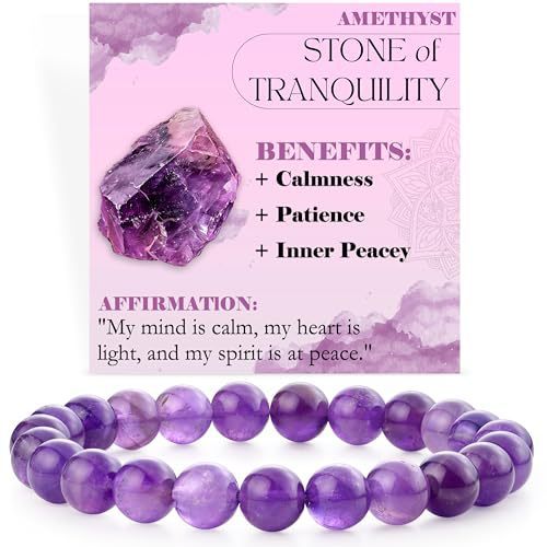 Handcrafted Natural Stone Beaded Bracelet