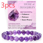 Handcrafted Natural Stone Beaded Bracelet