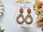 The Boho Chic Set - Polymer Clay Dangle Earrings