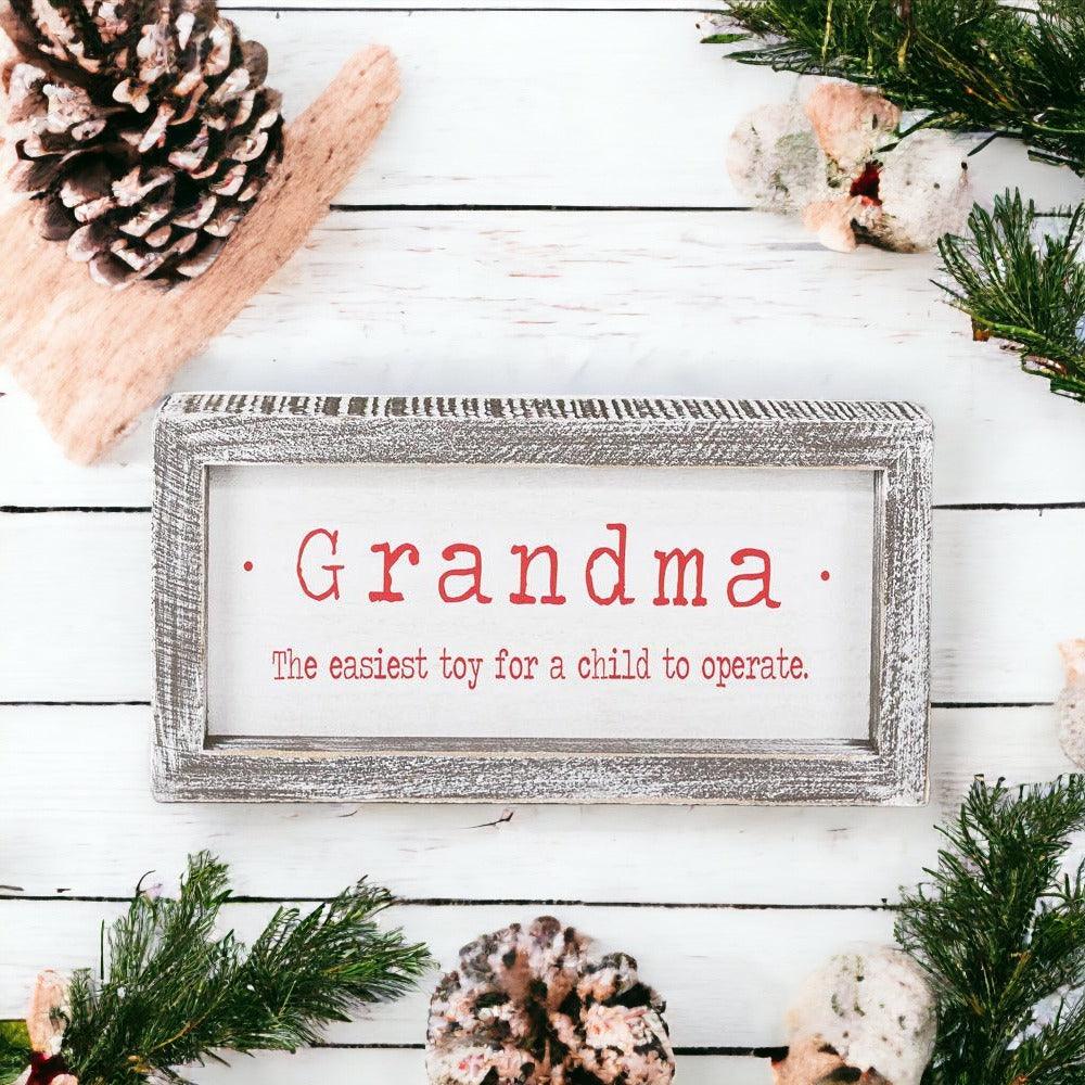 Christmas gift for grandma from grandkids