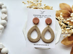 The Boho Chic Set - Polymer Clay Dangle Earrings