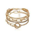 Layered Beaded Sparkle Bracelet