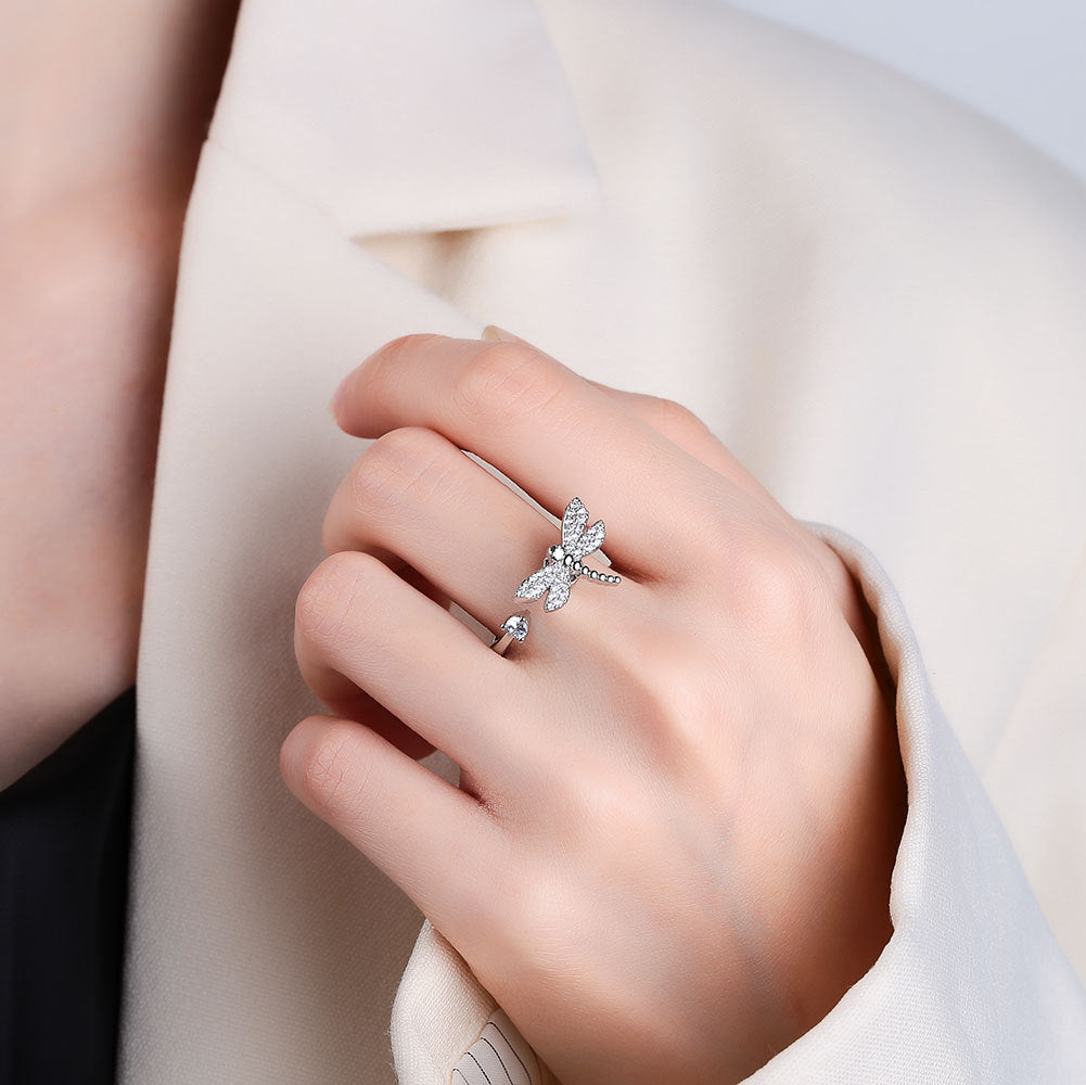 Dragonfly Wrap Ring