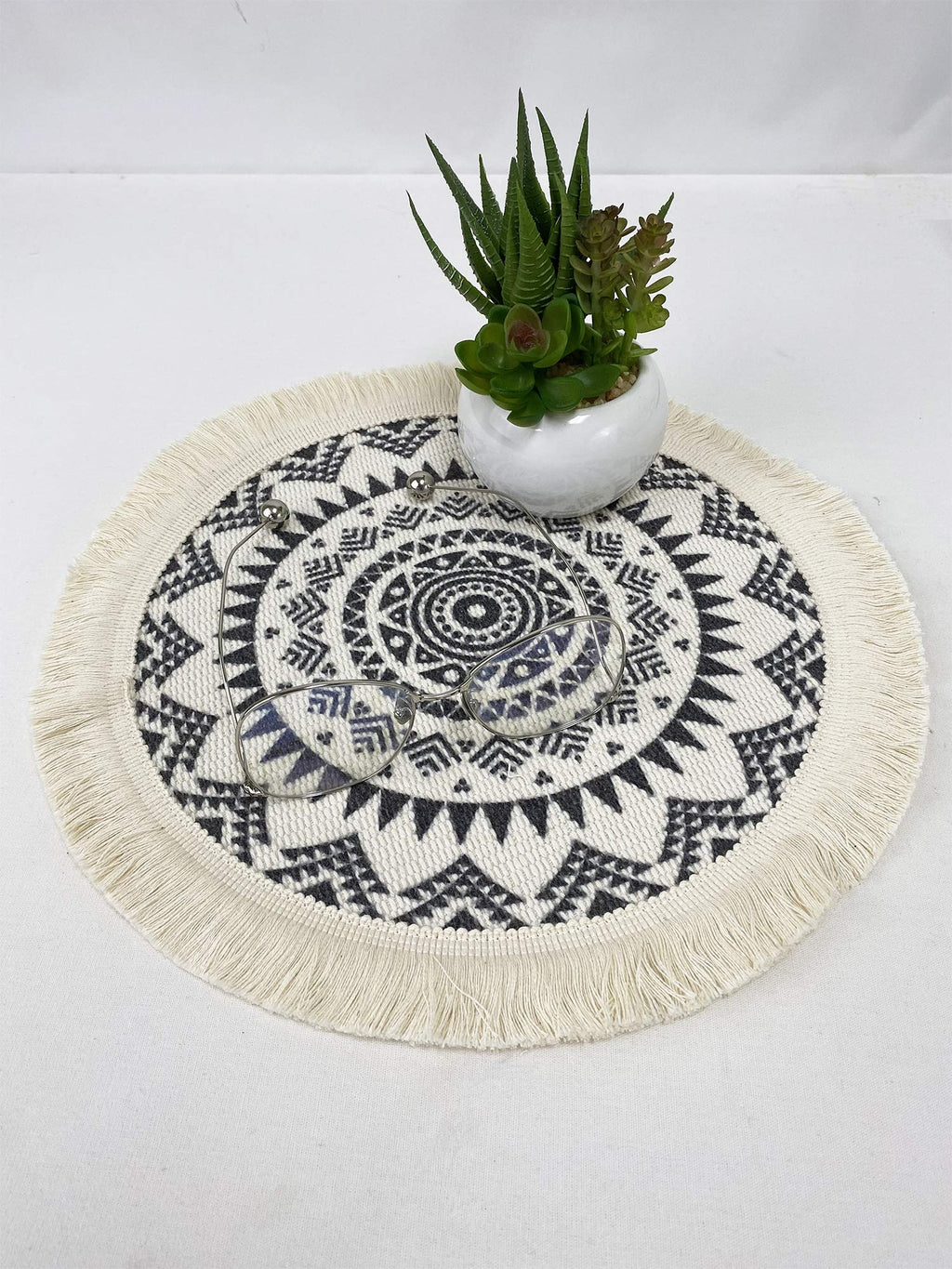 Mandala Fringe Placemats
