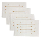 Textured Stripe Cotton Placemats