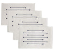Textured Stripe Cotton Placemats
