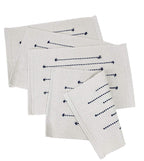 Textured Stripe Cotton Placemats