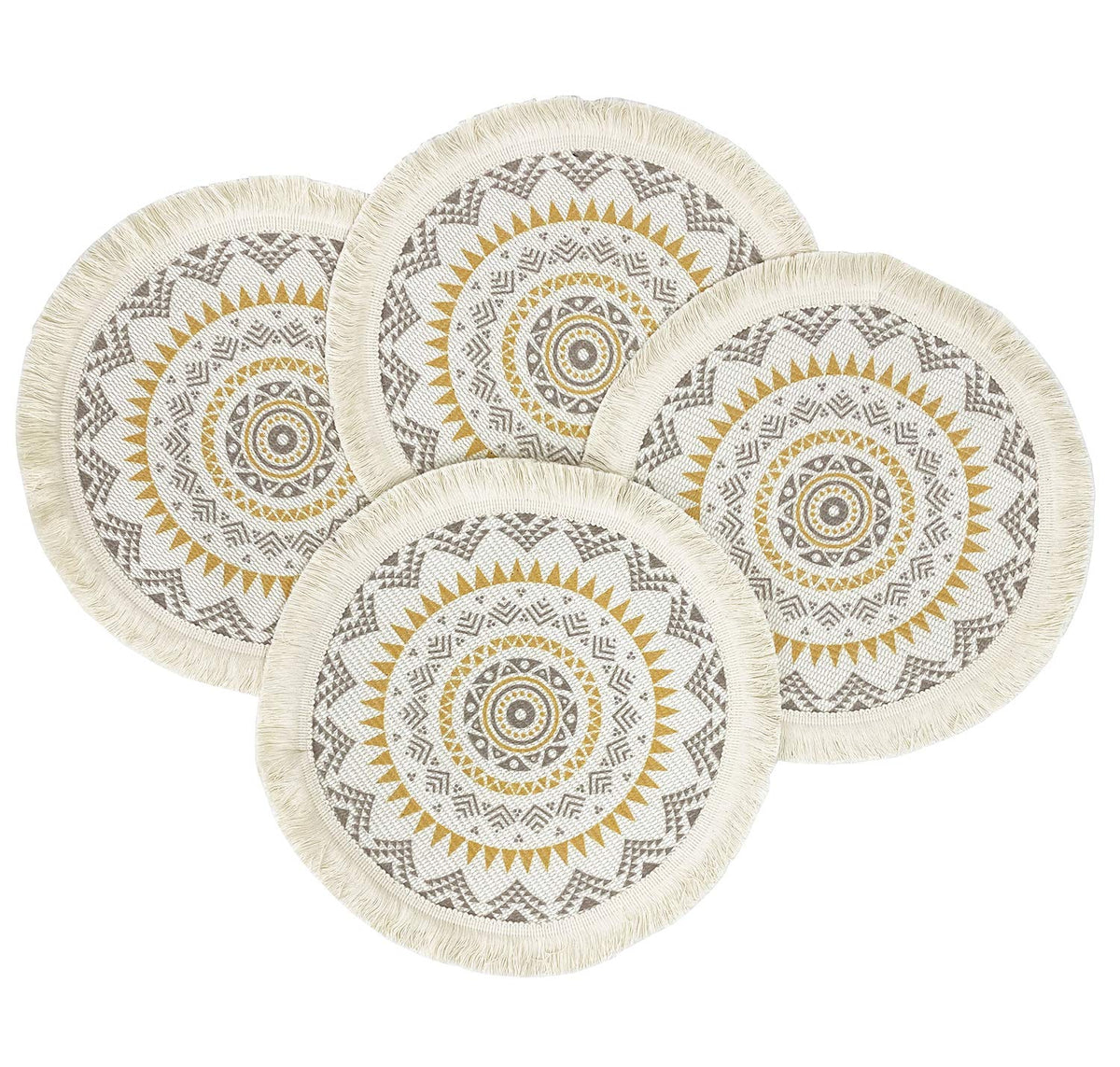 Mandala Fringe Placemats