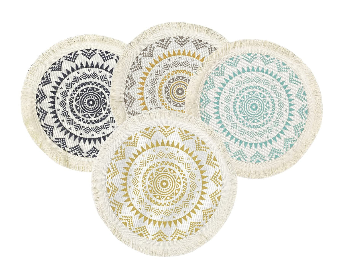 Mandala Fringe Placemats