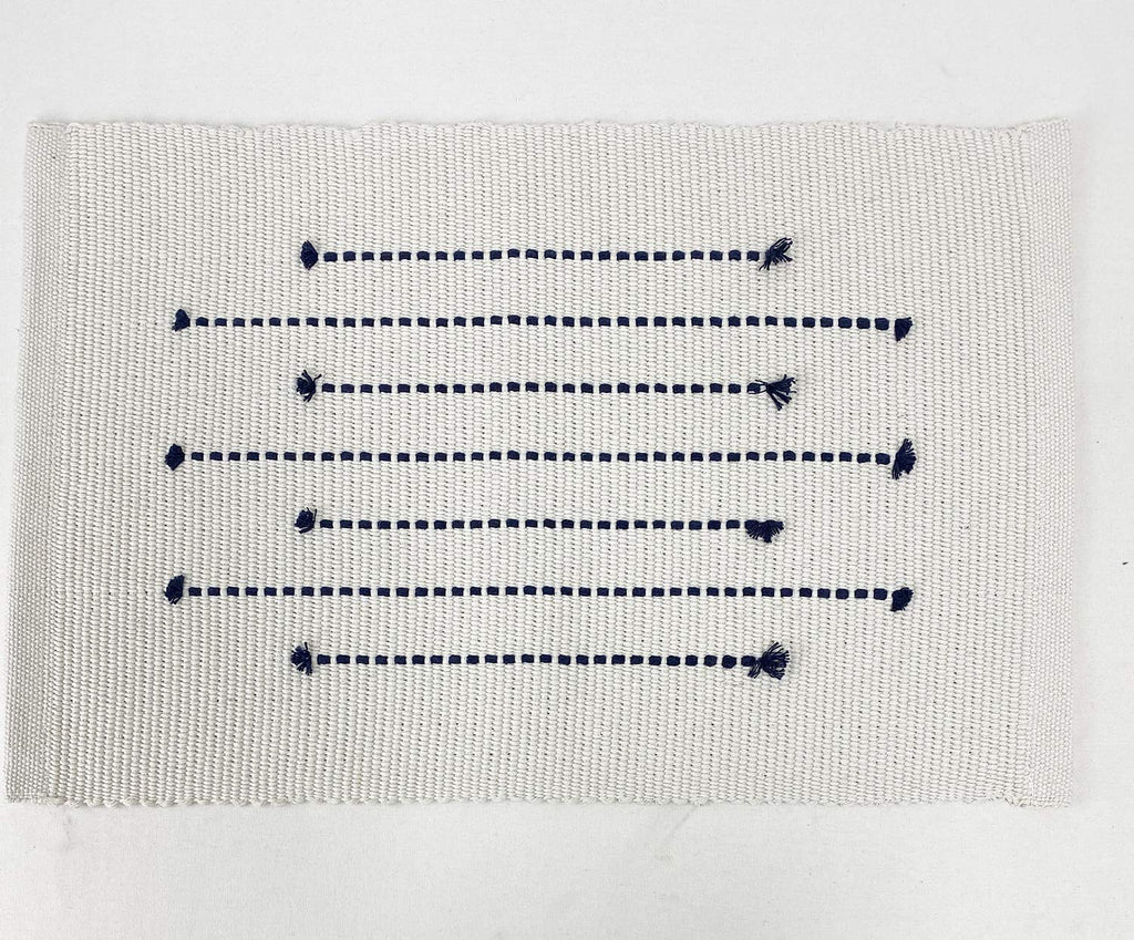 Textured Stripe Cotton Placemats