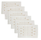 Textured Stripe Cotton Placemats