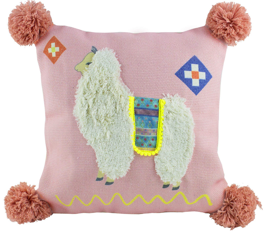 Textured Boho Accent Pillow