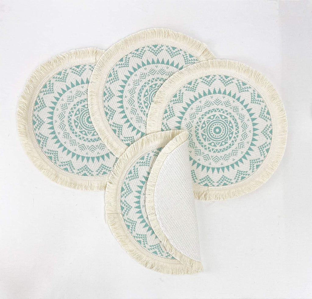 Mandala Fringe Placemats