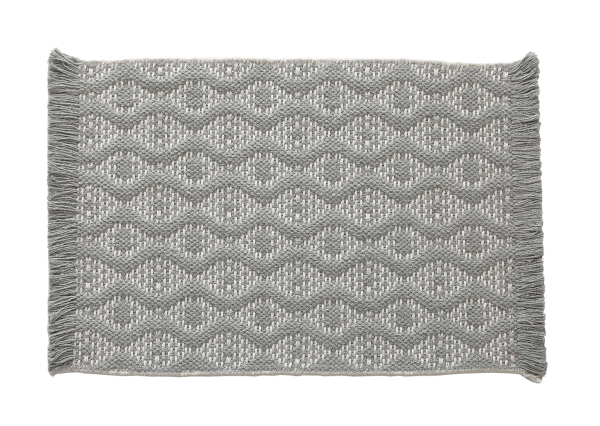 Diamond Woven Fringe Placemats