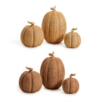 Basket Weave Pumpkins