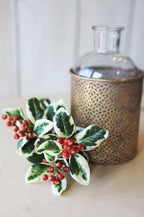 Faux Holly Stem