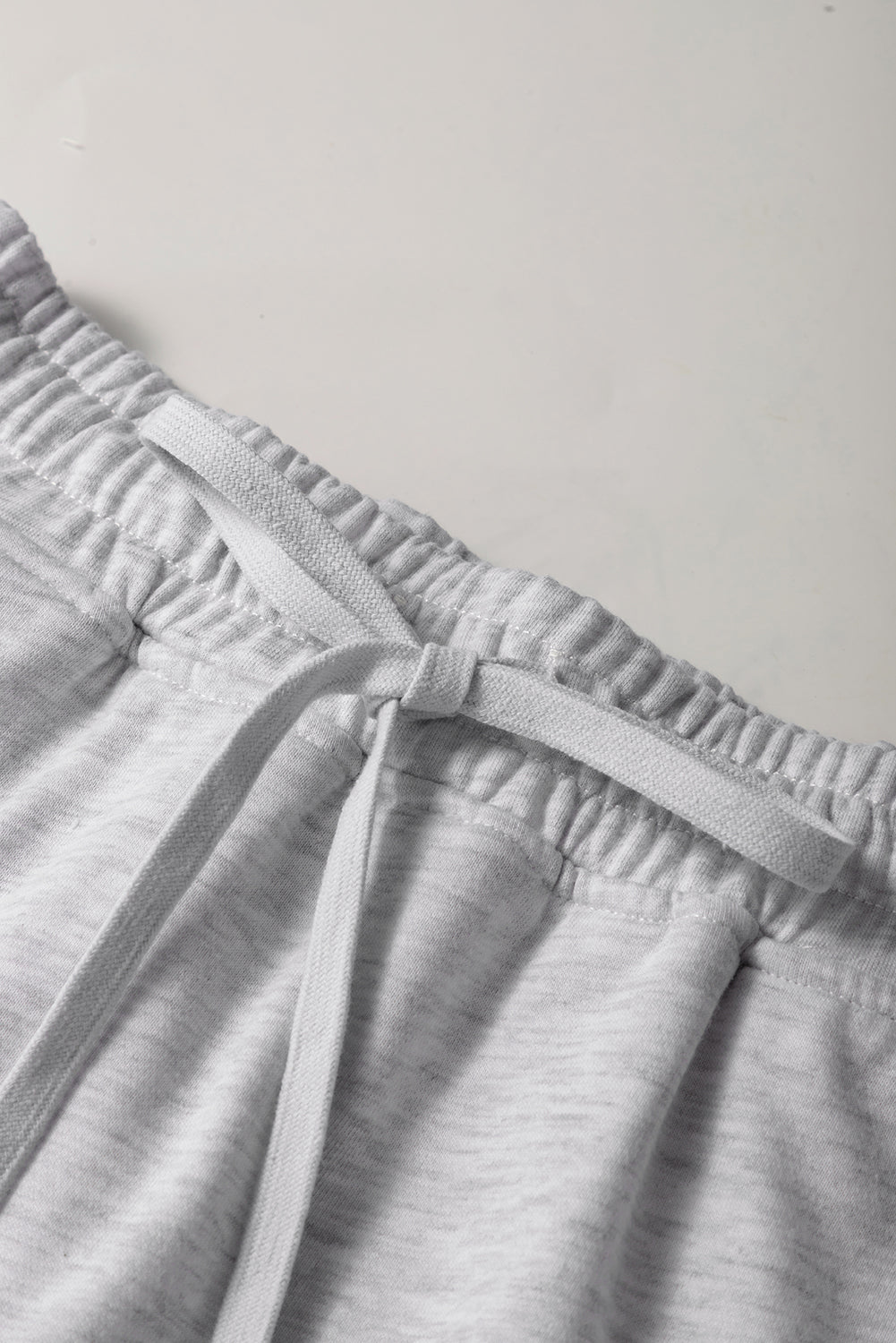 French Terry Drawstring Mini Skort
