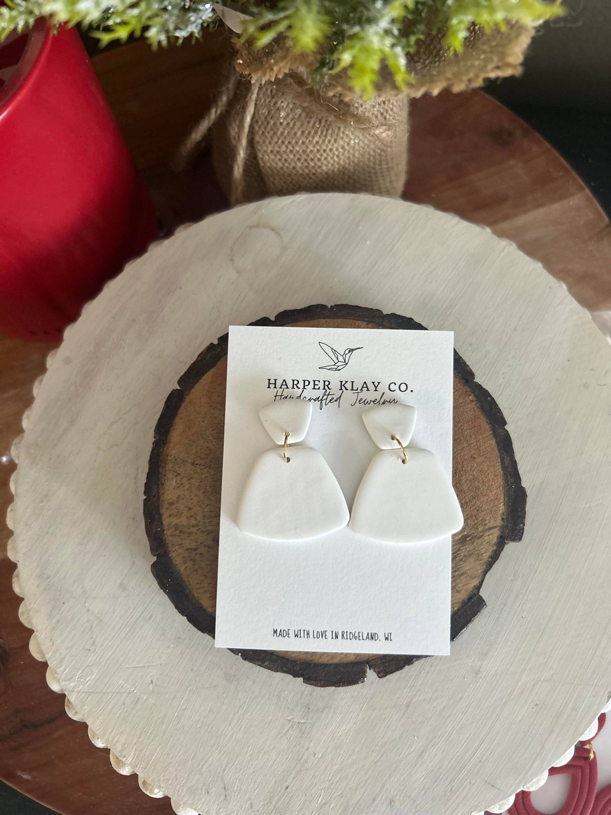 The Hadley Set -  Polymer Clay Dangle Earrings