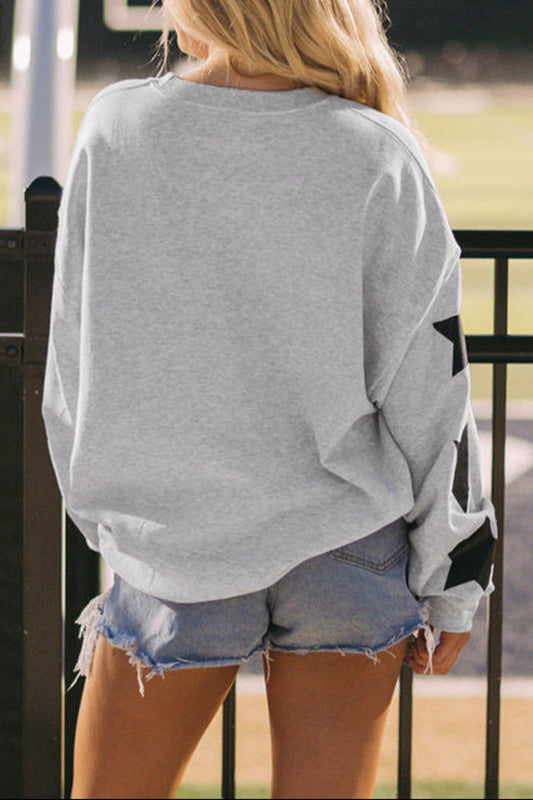 Game Day Star Graphic Sweatshirt
