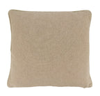 Beaded Snowflake Throw Pillow — 18 × 18 in
