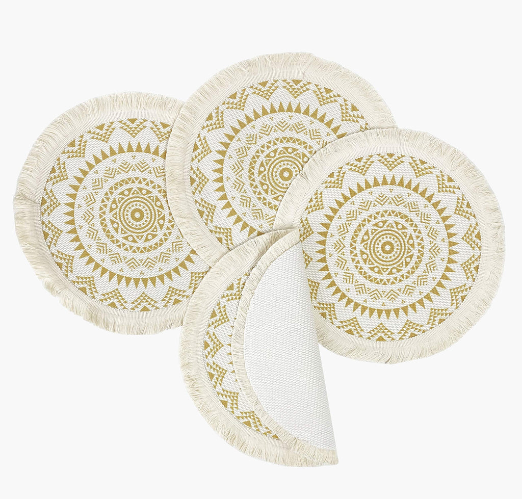 Mandala Fringe Placemats