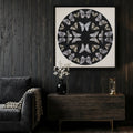 Framed Butterfly Print 25"SQ