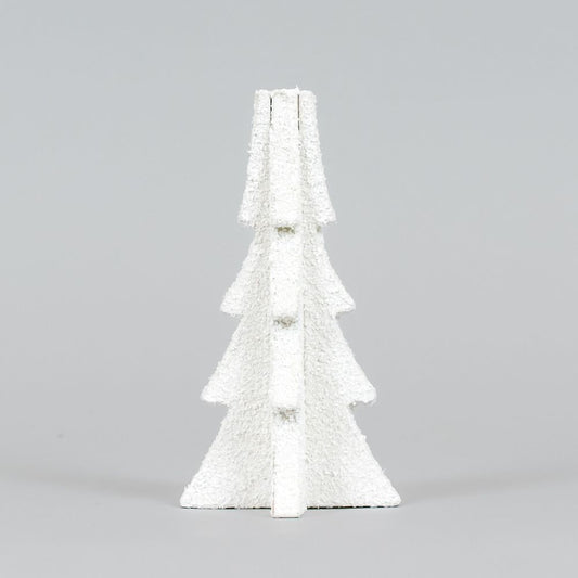 3x6x3 wood cutout tree (CHRISTMAS) wh