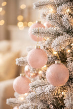 Beaded Glass Ball Ornament (Set of 12)