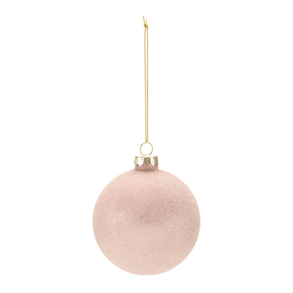 Beaded Glass Ball Ornament (Set of 12)