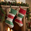 Striped Wool Stocking (Set of 2)