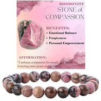 Handcrafted Natural Stone Beaded Bracelet