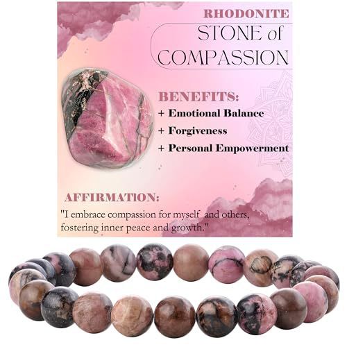 Handcrafted Natural Stone Beaded Bracelet