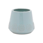 Ceramic Starburst Pattern Planter (Set of 2)